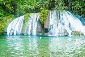 Exploring Jamaica's Waterfalls: Reach Falls.