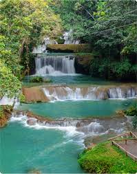 Exploring Jamaica's Waterfalls: YS Falls.